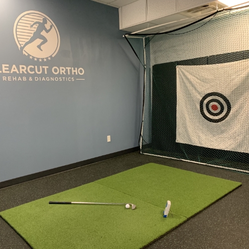 Gallery-golf-training-room-clearcut-ortho-fort-worth-tx